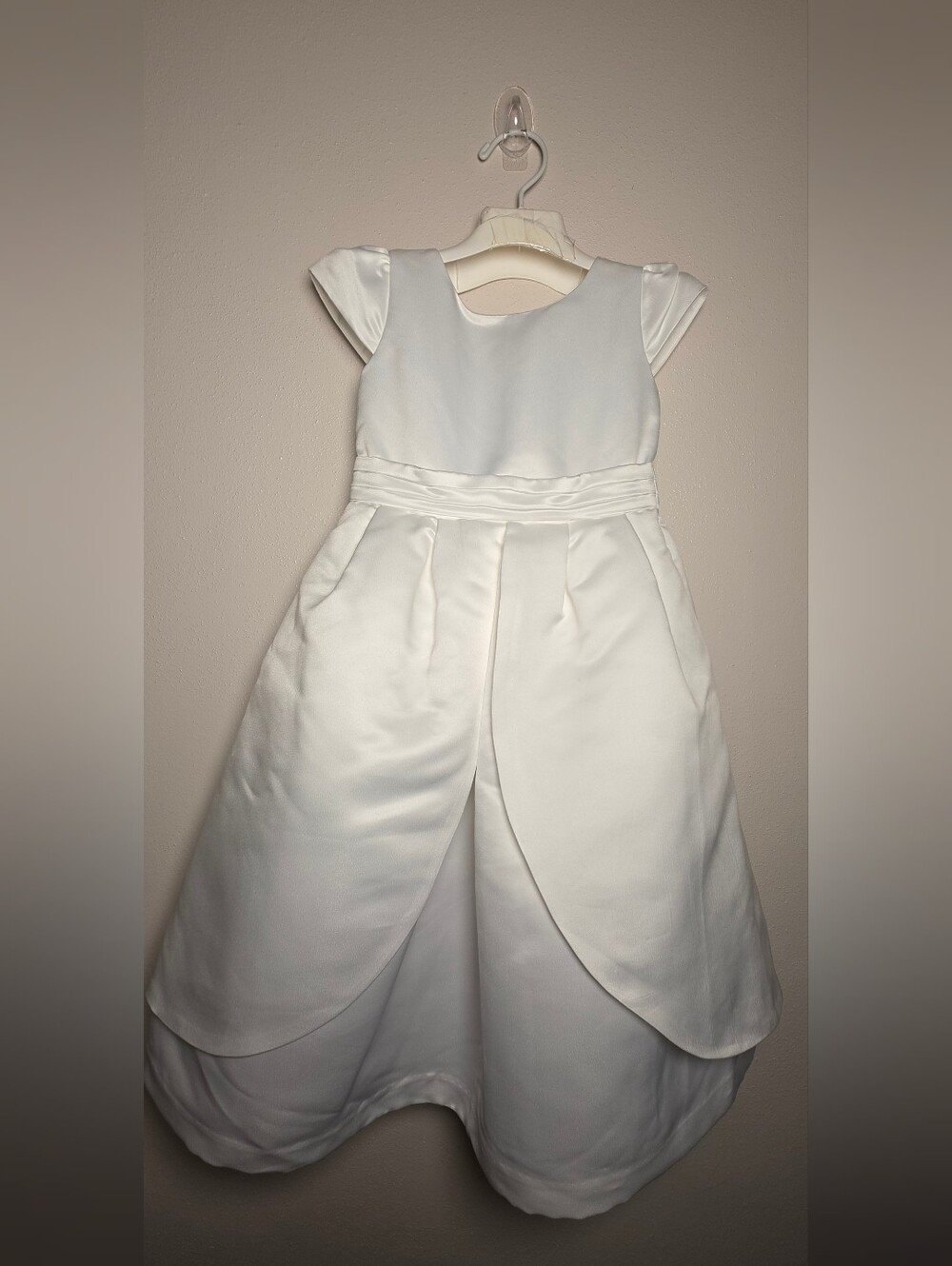Gymboree Ivory Satin Flower Girl Dress